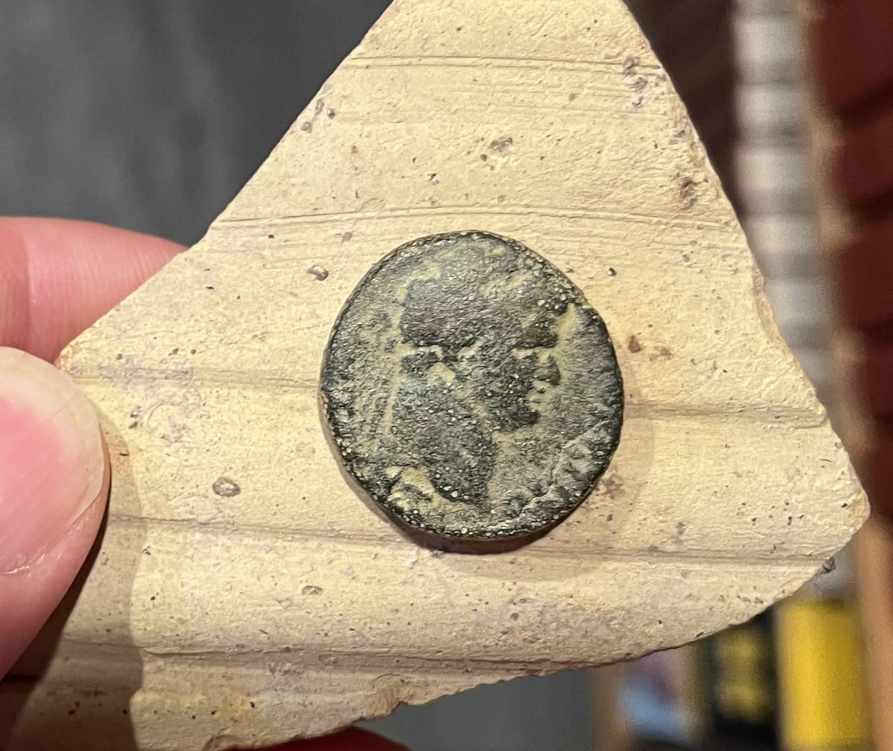 71 73 AD Titus coin Judaea Capta obverse 2